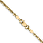 14K Rope Chain 4MM 16"