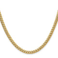 14K Hollow Miami Cuban Link 4MM - 18"