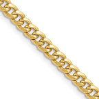 14K Hollow Miami Cuban Link 4MM - 18"