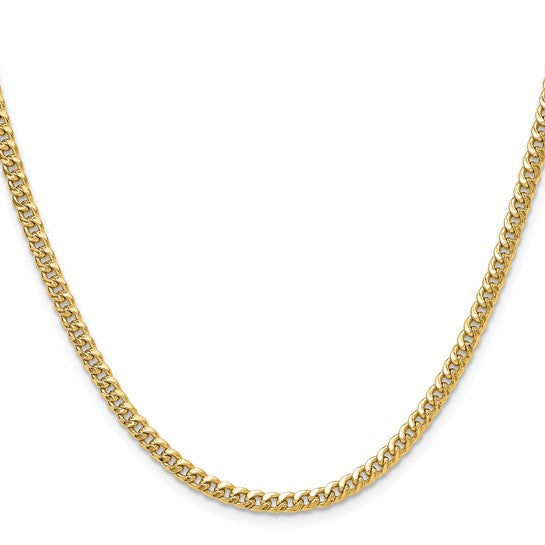 14K Hollow Miami Cuban Link 2MM - 18"