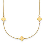 14K Station Necklace