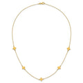 14K Station Necklace