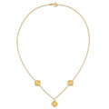14K Station Necklace