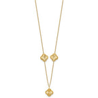 14K Station Necklace