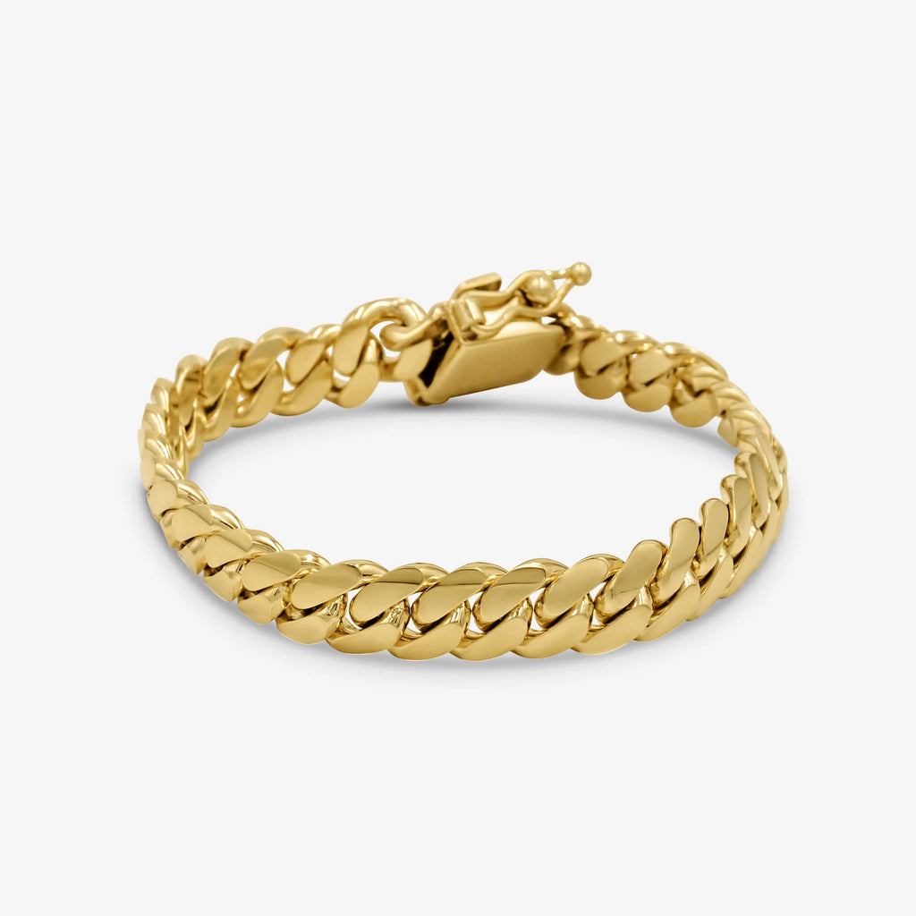 11mm 9" Cuban Link Bracelet