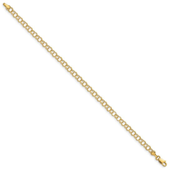 14K Double Link Bracelet
