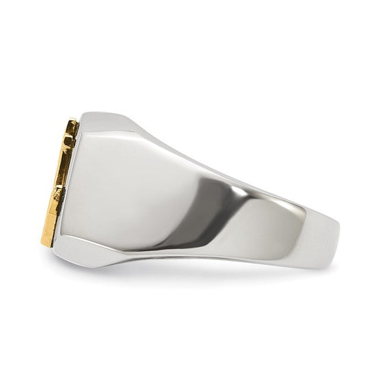 Mens Anchor Ring