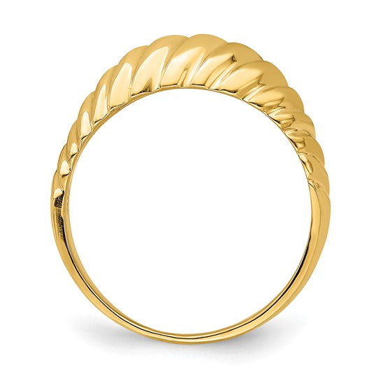 14K Dome Ring