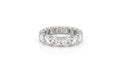 14K White Gold Lab-Grown Diamond Eternity Band