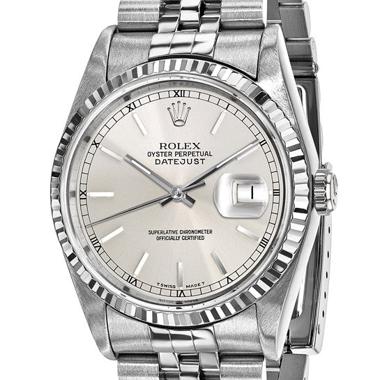 Pre-Owned Rolex Datejust 36 Silver Dial Jubilee Bracelet
