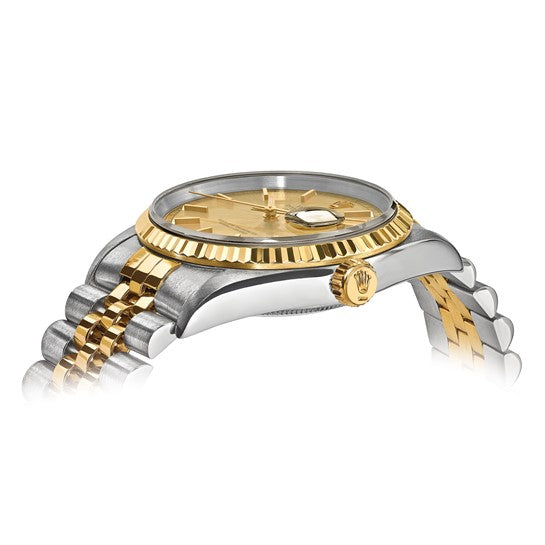 Pre-Owned Rolex Datejust 36 Champagne Dial Two-Tone Jubilee Bracelet