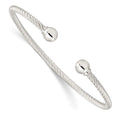 Sterling Silver Twisted Cuff Bracelet