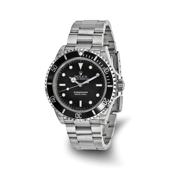 Pre-Owned Rolex Submariner No Date Black Dial Oyster Bracelet (40mm)