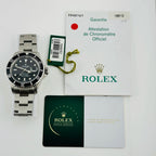 Pre-Owned Rolex Submariner Ref. 16610 Black Dial Oyster Bracelet (2004) – With Papers