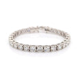 14K White Gold Lab-Grown Diamond Tennis Bracelet
