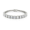 14K White Gold Lab-Grown Diamond Tennis Bracelet